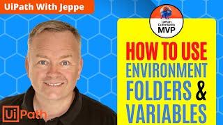 Environment values in UiPath Studio - and a pro-tip from .Net Jeppe :-)