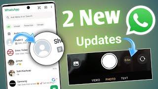 2 Whatsapp New updates | Whatsapp status Update | Whatsapp new feature | Whatsapp update 