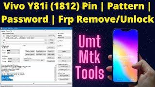 Vivo Y81i (1812) Pin | Pattern | Password | Frp Remove/Unlock By UMT  Dongle | Vivo |