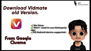 How to download Vidmate Old Version.