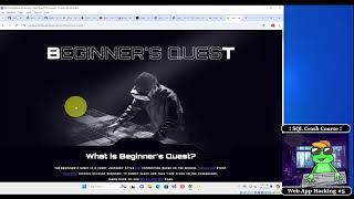 HackerFrogs x BGH - Web App Hacking #5 - Session 18 - SQL Crash Course