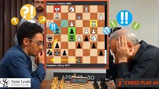  Kasparov checkmates Caruana!! Fabiano Caruana vs Garry Kasparov