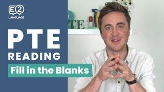 E2 PTE Reading | Fill in the Blanks | Extended Method with Jay!