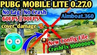 pubg lite high damage config file 0.27.0 360° aimbot config file new update no recoil