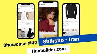 Showcase #42  Iranian's trendy clothing shopping App (Flutter E-Commerce App) #FluxBuilder