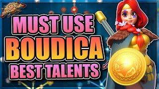Best Boudica Guide and Talents [Rise of Kingdoms - Fall 2020]