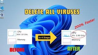 Delete All Viruses on Your Windows PC!