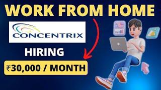 Permanent Work From Home Job 2023 | Concentrix  | Job4freshers