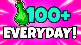 How to FARM 100+ TRAIT REROLLS EVERYDAY! (SpongeBob Tower Defense)