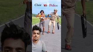 ziddi Police aur chalak chor funny memes  #shorts​ #funny​ #police​