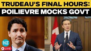 LIVE: Trudeau Set to Resign | Liberal Party in Chaos | Poilievre Leads by 20 Points | Canada Crisis