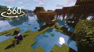 POV you explore a Swamp Hut in minecraft #minecraft #360 #360video