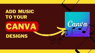 How To Add Sound To Your Canva Pictures And Turn It Into Video