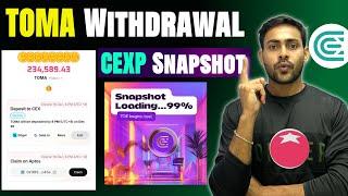 $TOMA Bitget Wallet Withdrawal || Cexp Snapshot || Tomarket Airdrop Withdrawal | CEXP Airdrop