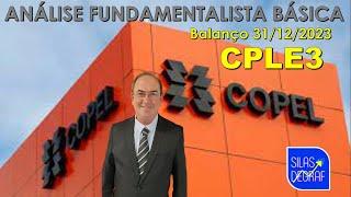 CPLE3 - CIA PARANAENSE DE ENERGIA S/A - COPEL. ANÁLISE FUNDAMENTALISTA BÁSICA. PROF. SILAS DEGRAF