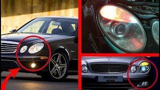Hidden Function of Fog Lights on Mercedes W211, W219, CLS / Error Front Left, Right Turn Signal lamp