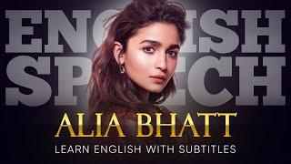 ENGLISH SPEECH | ALIA BHATT: Overcoming Trolling (English Subtitles)