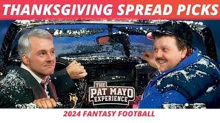 2024 NFL Thanksgiving Spread Picks, Pilgrim Parlay, NFL Awards Picks | Cust Corner Online Positivity