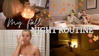 MY 2023 AUTUMN NIGHT ROUTINE ️ relaxing, realistic + cozy routine as a teacher