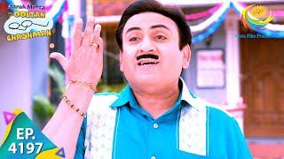 Bapuji Takes Responsibility  | Taarak Mehta Ka Chashmah | Full Episode 4197 | 23 Sep 2024