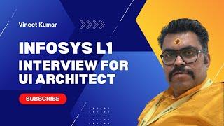 Frontend developer interview with Infosys