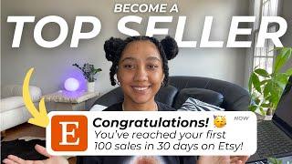 How to Get Your First 100 Sales on Etsy in 30 Days | Step by Step Strategy for Beginners in 2024