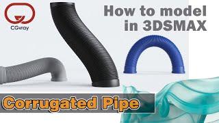 Dynamic Hoses/Pipes | 3Ds MAX Tutorial - EASY WAY