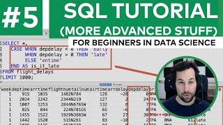 Subqueries, HAVING, CASE... more advanced SQL concepts (tutorial for beginners in data science EP#5)