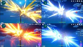 Clorinde Triple Bullet Coloring - Genshin Impact: Irreplaceable Elegant