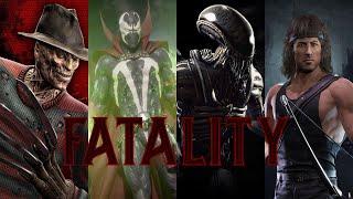 Mortal Kombat - All Guest Characters Fatalities & X-ray / Fatal Blow’s