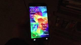 Samsung Galaxy S5 screen flickering