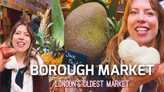 Exploring Borough Market, A Food Lover's Dream. London's Iconic Market.