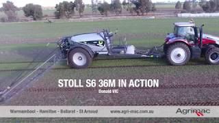 Stoll S6 36m in action - Donald, VIC
