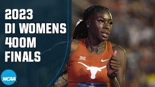 Women's 400m final - 2023 NCAA outdoor track and field championships