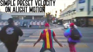 [PRESET]  Aaron Smith - Dancin (Krono Remix) - Velocity On Alight Motion