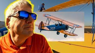 I FLY This BiPlane for a Tailwheel Lesson!