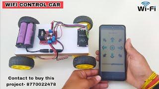 Wifi control robot car using nodemcu,Mobile control robot car,Esp8266 wifi car,engineering project