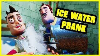 ICE WATER PRANK on my NEIGHBOR - Hello Neighbor Mod