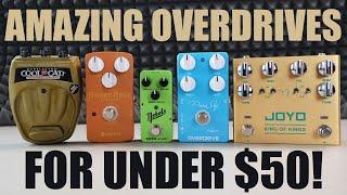 Affordable transparent overdrive shootout | Joyo vs Caline vs Nobels vs Danelectro | Which is best?