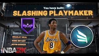 KOBE BRYANT BUILD ON NBA 2K21 CURRENT GEN | DEMIGOD SHOOTING GUARD PLAYMAKING SLASHER BUILD