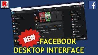 How to Switch to the NEW FACEBOOK Desktop Interface | Latest Update