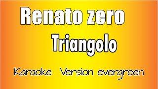Renato Zero  - Triangolo (versione Karaoke Academy Italia)