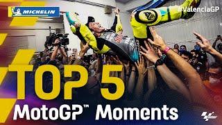 Top 5 MotoGP™ Moments | 2021 #ValenciaGP