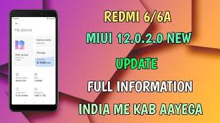 Redmi 6a Miui 12 Update | Redmi 6 Miui 12 Update | Redmi 6 Miui 12 Update Kaise Kare | Miui 12.0.2.0