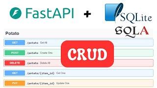 How to Build a FastAPI SQLite REST API in Python | CRUD Operations | SQLAlchemy | in Just 14 Minutes