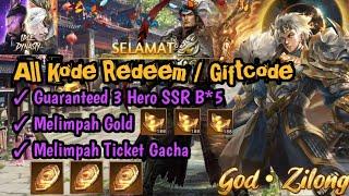 Giftcode terbaru Idle Dynasty | Guaranteed 3 Hero B*5
