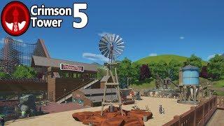 Planet Coaster - Crimson Tower (Part 5) -  A Wild and Western Area!