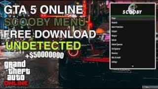 Scooby Mod Menu | GTA 5 ONLINE [1.66] Free Download | Undetected | INSANE MONEY OPTIONS