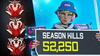 World Record 52,250 KILLS in ONE SEASON will BE BROKEN... (#1 Kills Tips & Tricks)