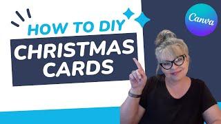 Create Printable Christmas Cards With Canva To Use Or Sell On Etsy
